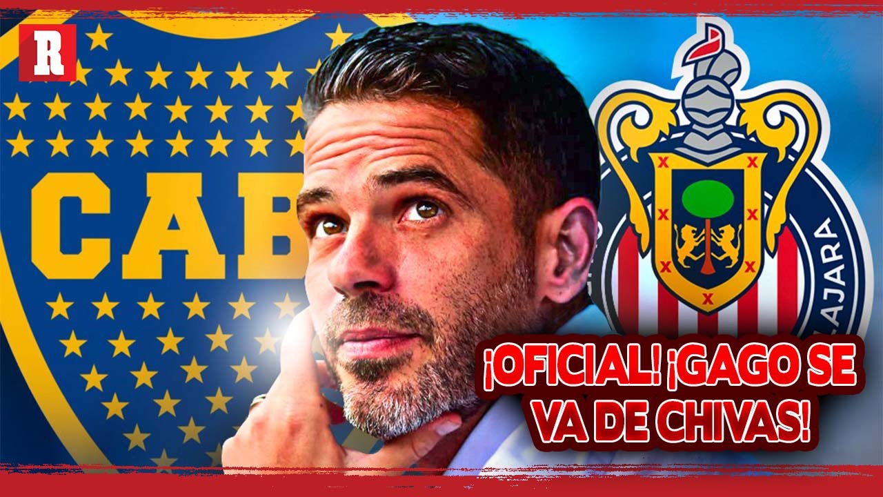 ¡BOMBAZO OFICIAL!  ¡Fernando GAGO está FUERA de las CHIVAS!