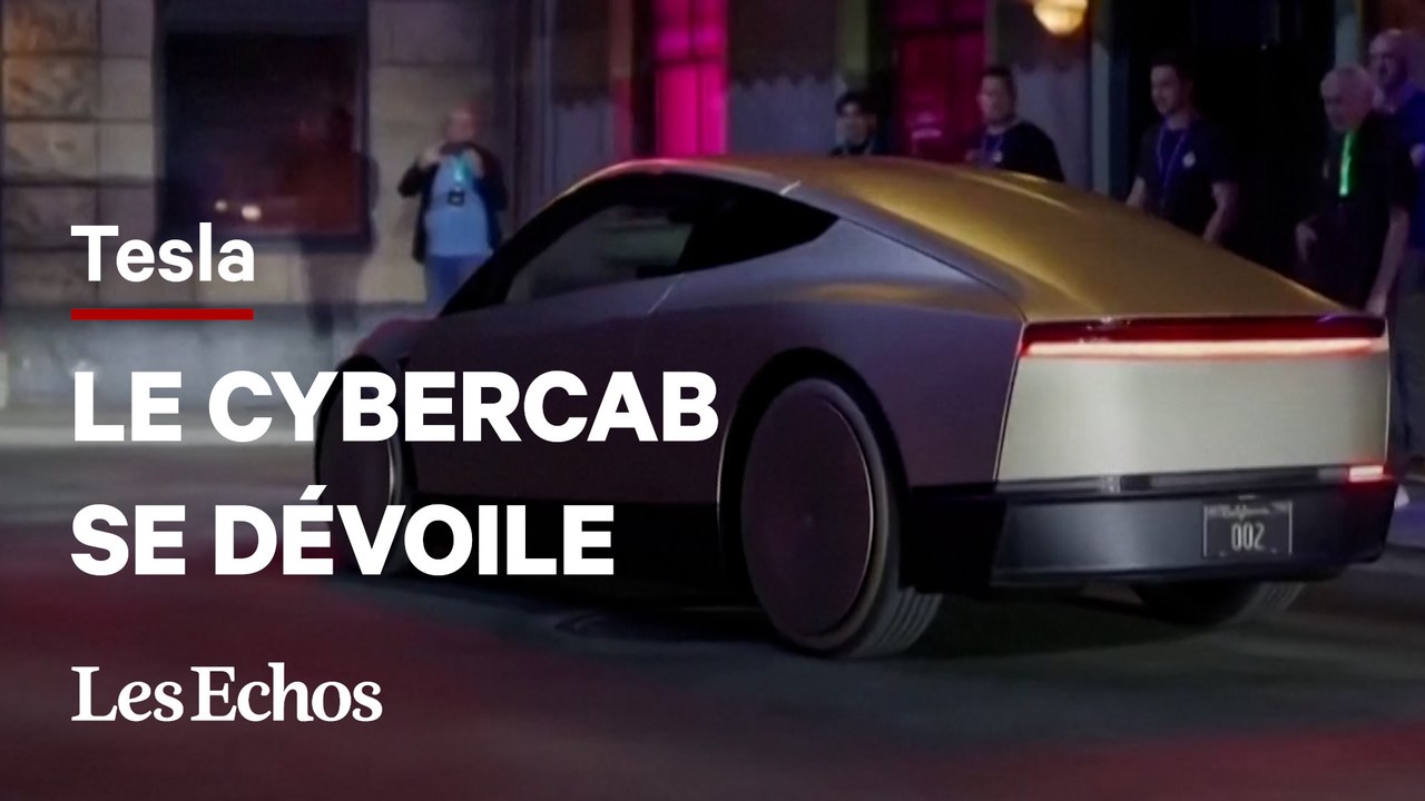 Elon Musk présente le robot-taxi de Tesla
