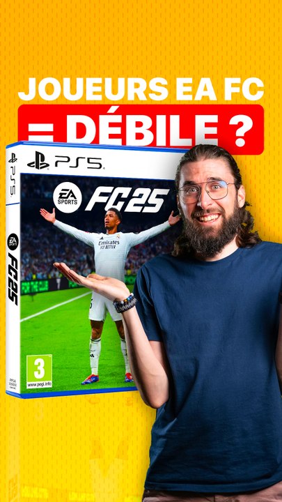 "LES JOUEURS EA FC SONT PLUS DÉBILES QUE LES AUTRES GAMERS" #EAFC #FC25 #fifa #football #gaming #jeuxvideo