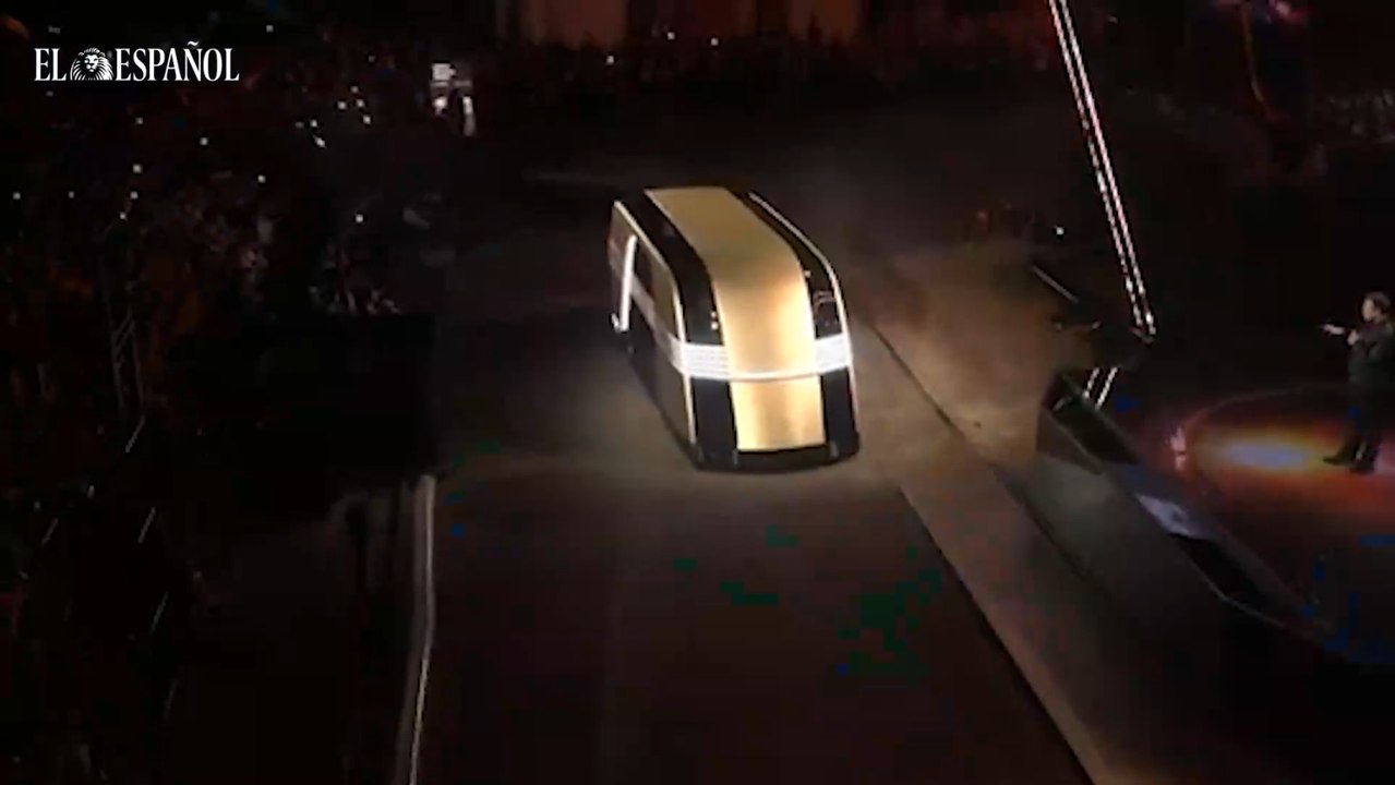 Robotaxi y robovan Evento Tesla