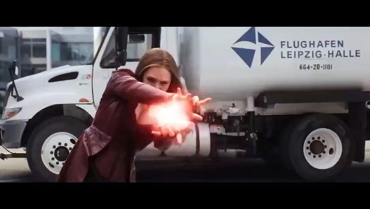 Team iron Man VS Team Cap in Hindi Airport Battle Scene HindiCaptain America Civil War Movie Clip HD