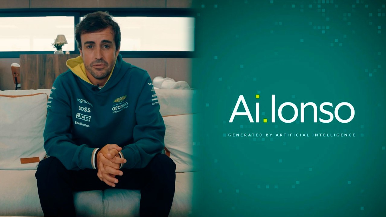 Aston Martin presenta Ai.lonso, una herramienta de Inteligencia Artificial para oir la voz de Fernando Alonso en cualquier momento