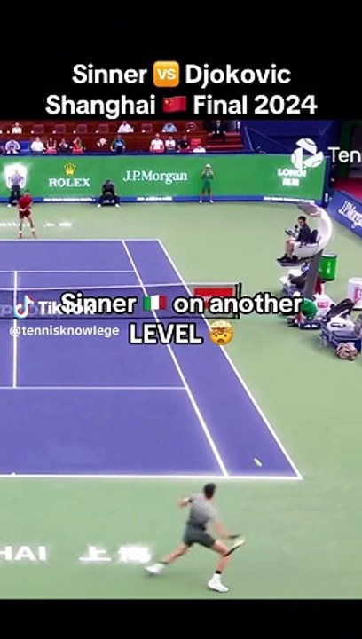 Sinner-Djokovic finale a Shanghai