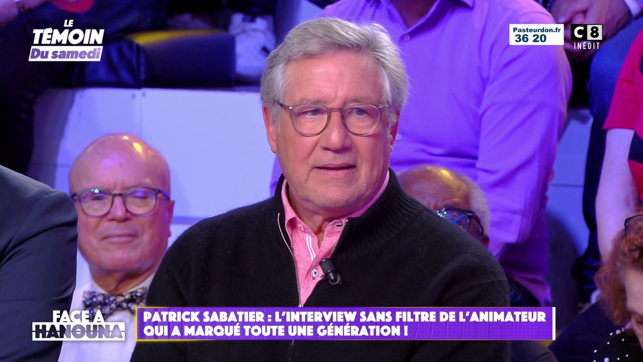 Patrick Sabatier : l'interview sans filtre de l'animateur qui a marqué toute une génération !