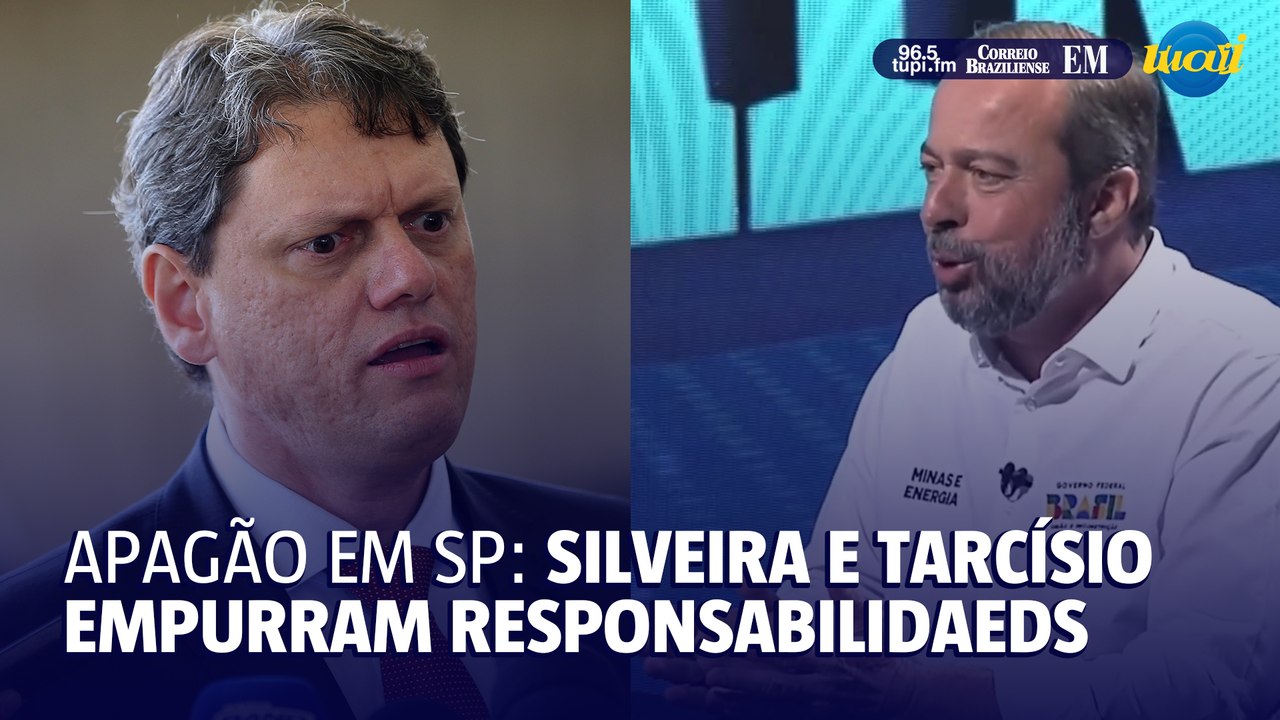 Ministro e governador discutem sobre apagão em SP