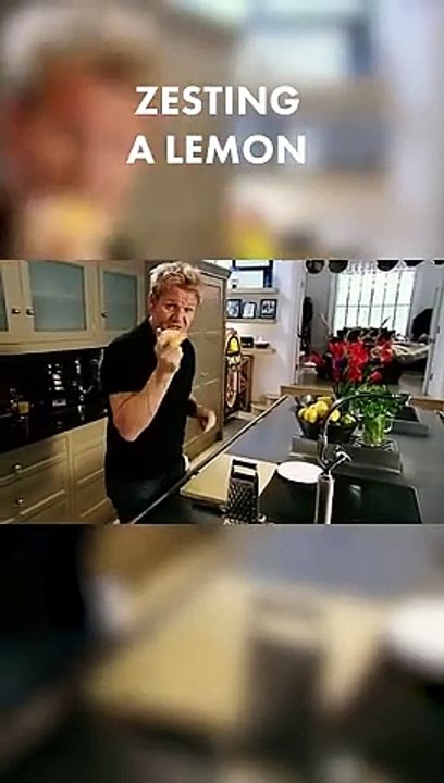 How To Zest A Lemon #Shorts