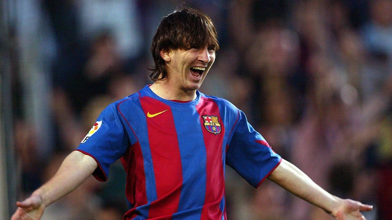 Die legendäre Barca-Aufstellung bei Messis Debüt