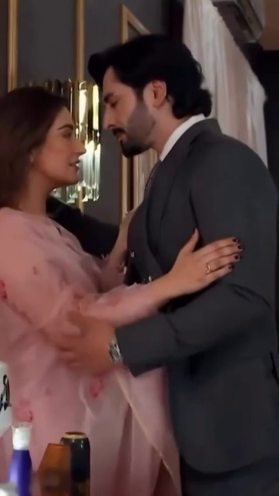 Hiba Bukhari with Danish Taimoor