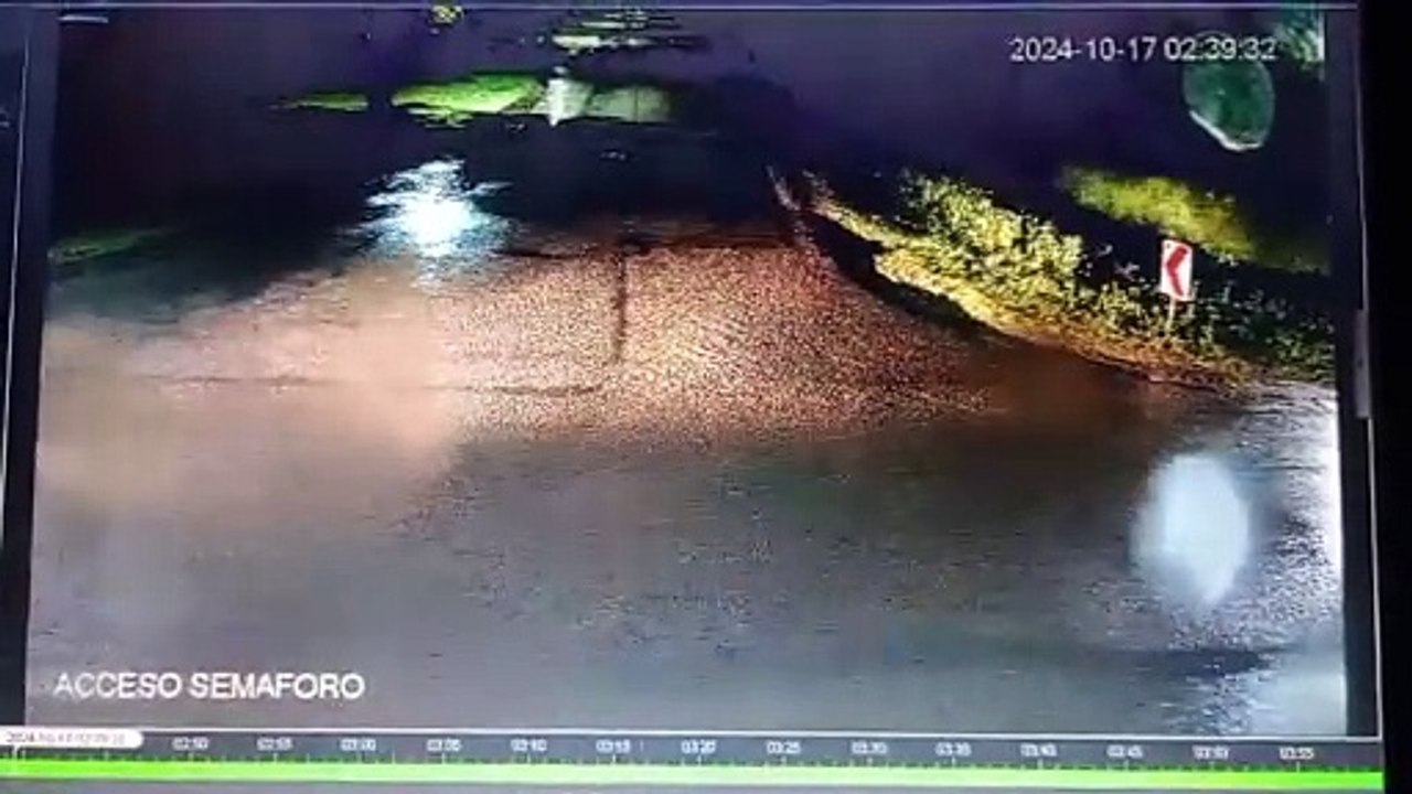 Saliendo de Huanguelén luego del robo