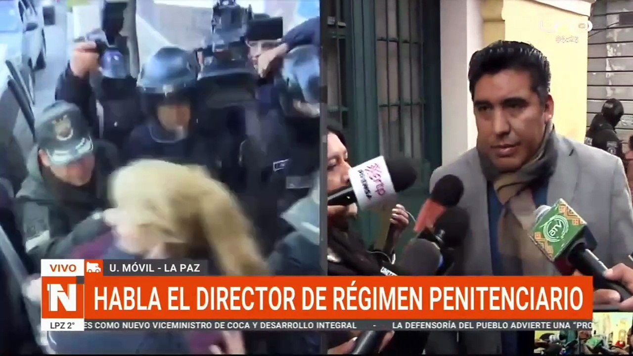 Habla el director del régimen penitenciario