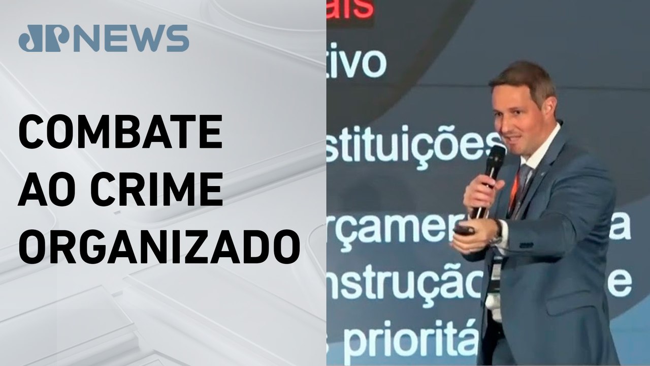Guilherme Derrite destaca avanços no combate ao crime organizado
