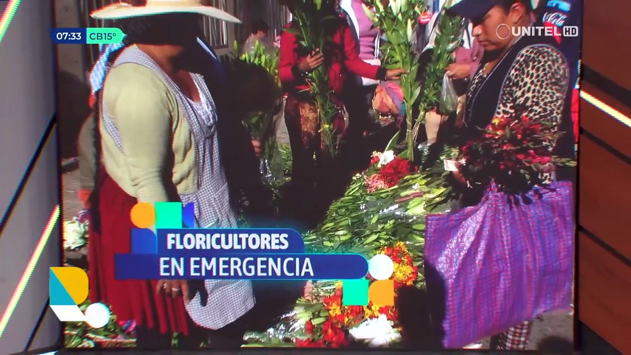 Floricultores hablan de una pérdida de casi un millón y medio de bolivianos debido a los bloqueos