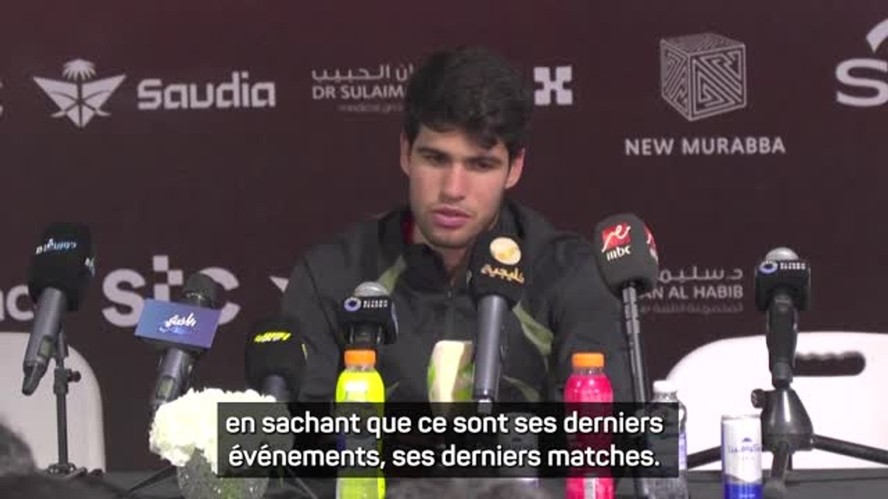 Six Kings Slam - Alcaraz avant d'affronter Nadal : "Je souhaite profiter de chaque seconde"
