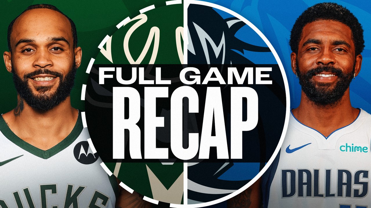 Game Recap: Mavericks 109, Bucks 84