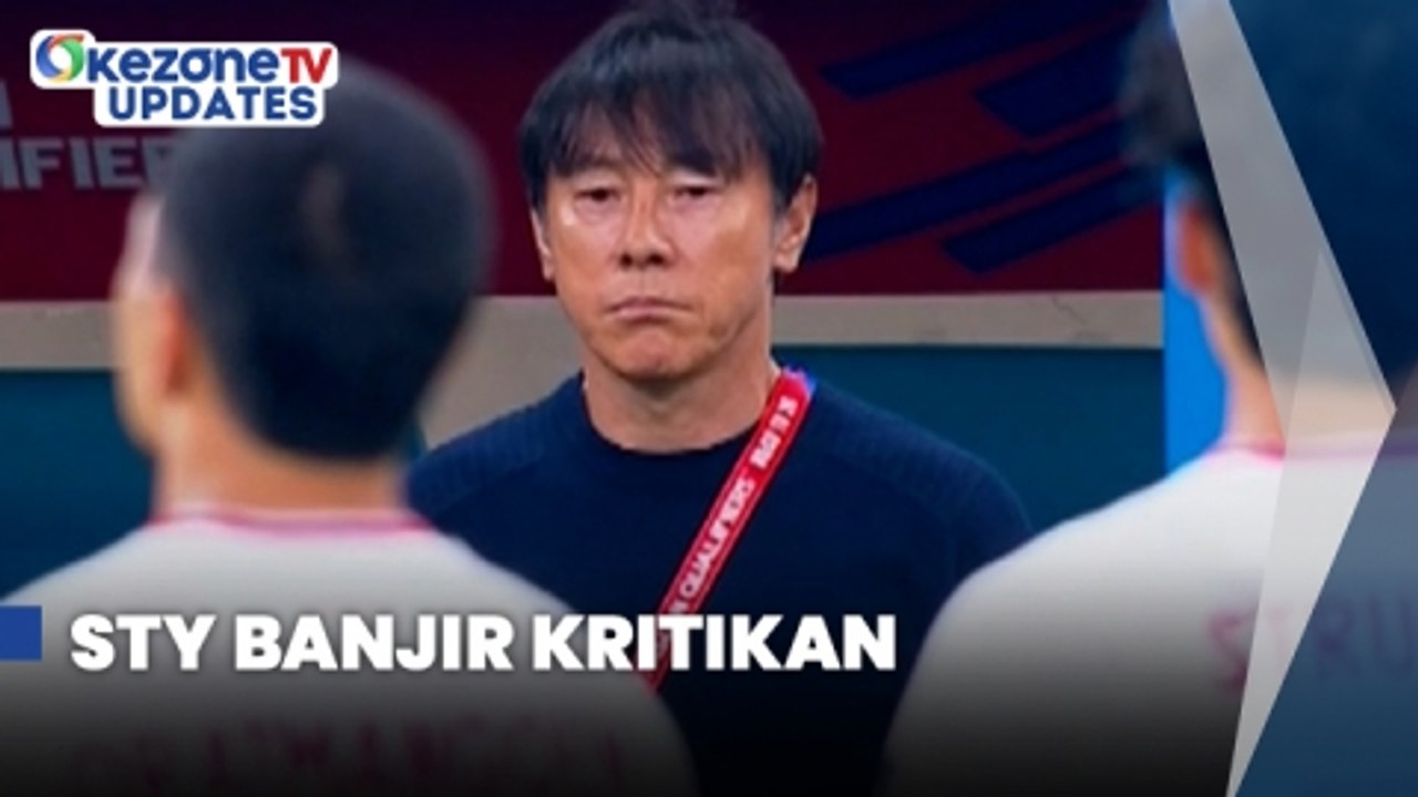 Shin Tae-yong Banjir Kritikan Usai Laga Lawan China