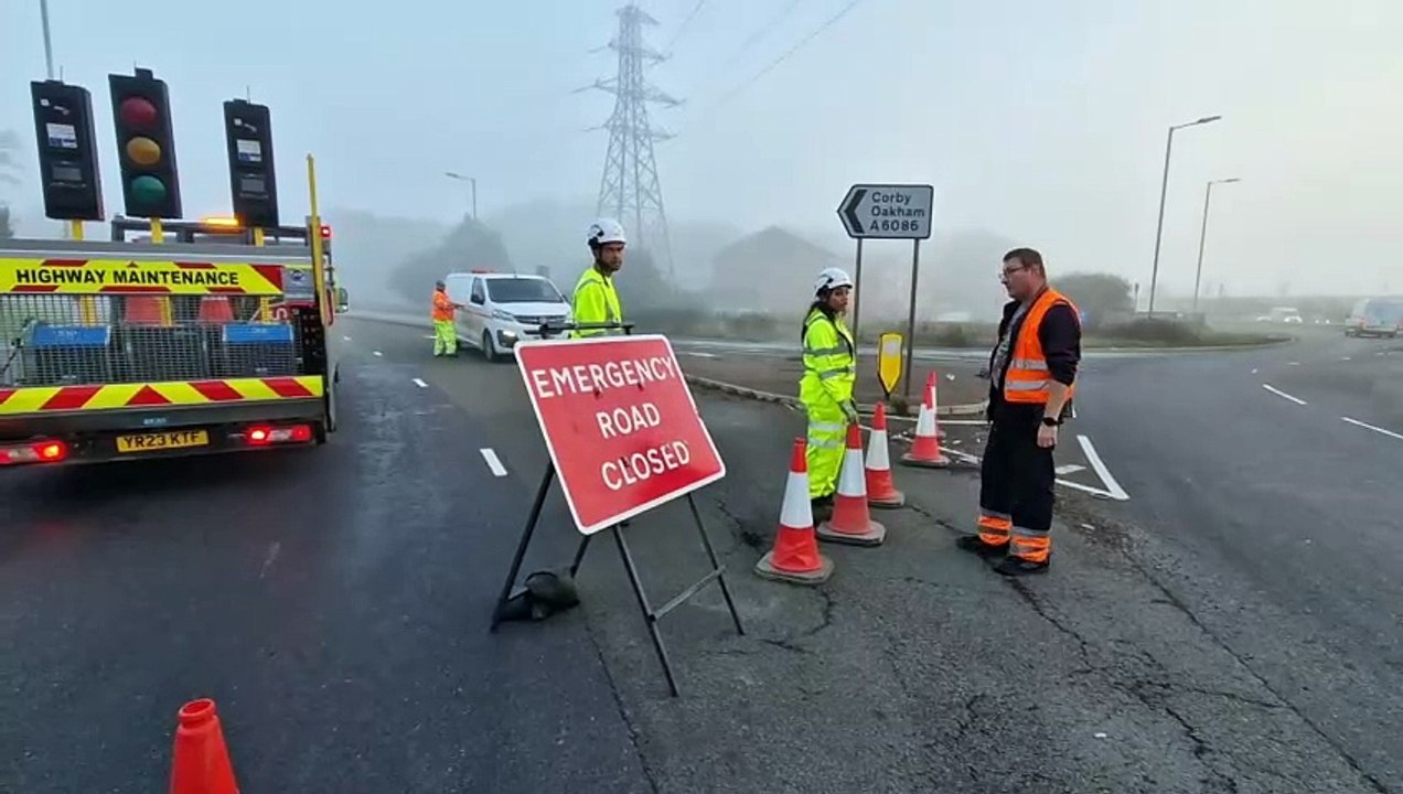 Fire in Geddington Road