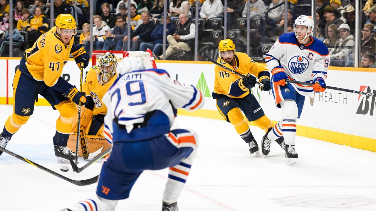 Draisaitl sorgt für Siegtreffer – Highlights des Spiels zwischen Predators und Oilers 🏒