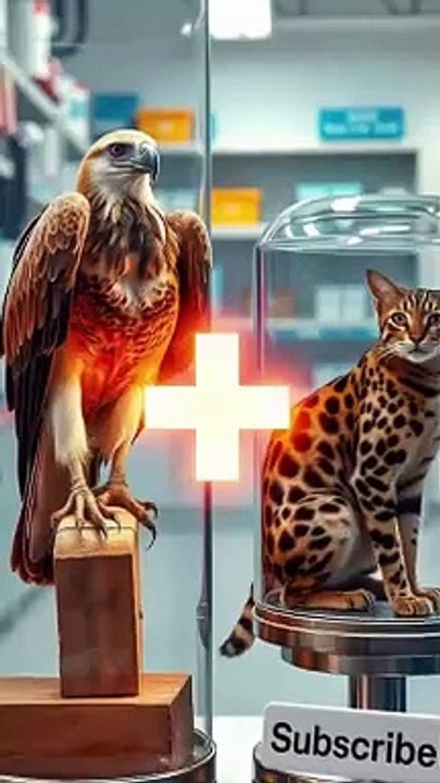 Incredible Animal Fusion_ Mind-Blowing Creatures Formed by Fusing Different Species #short#hybrids