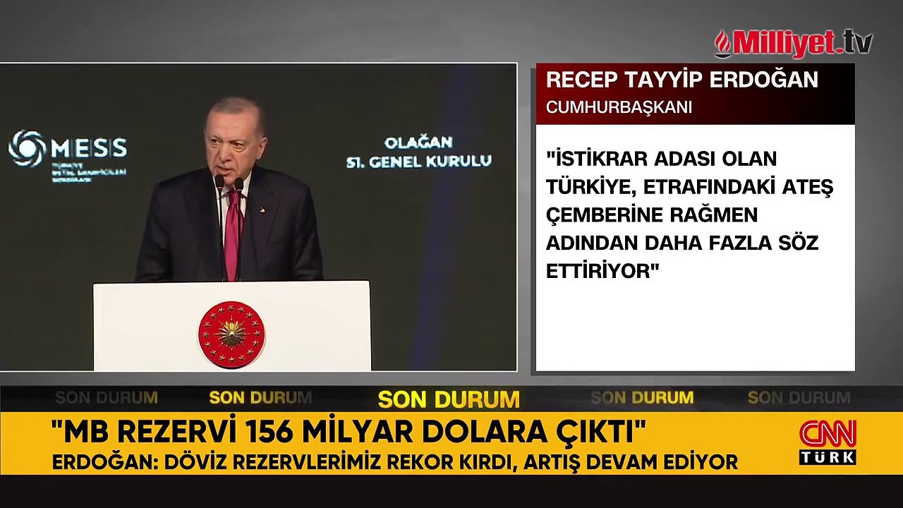 Cumhurbaşkanı Erdoğan'dan ekonomi mesajı: Mali disiplinden taviz yok, enflasyon dizginleniyor