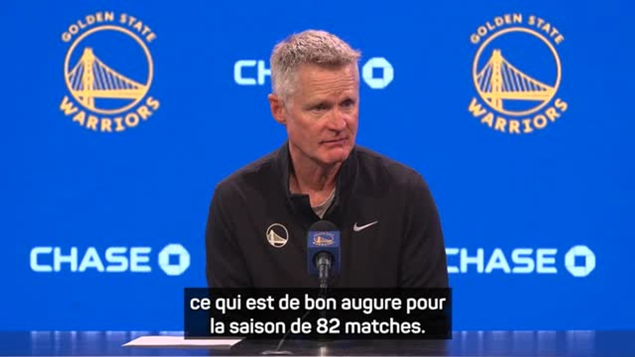 Warriors - Kerr : “J'ai des décisions très difficiles à prendre”
