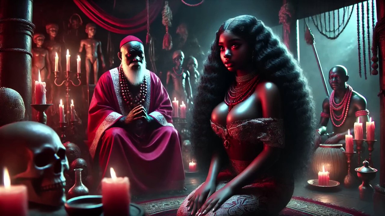 SHE STOLE MERMAID HAIRS FOR WIGS AND THIS HAPPENED... #africantales #folk -