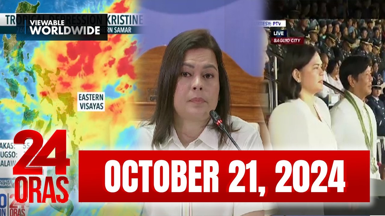 24 Oras Express: October 21, 2024 [HD]