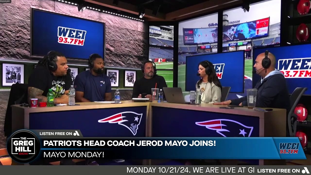 Pats HC Jerod Mayo joins! 'Mayo Monday'! Mayo addresses "soft" comments!