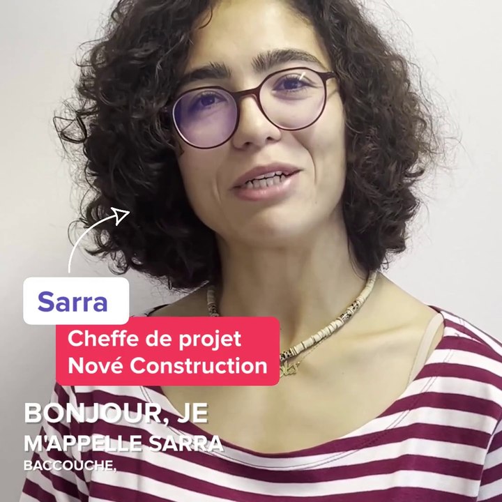 Interview Sarra Baccouche Nové Construction