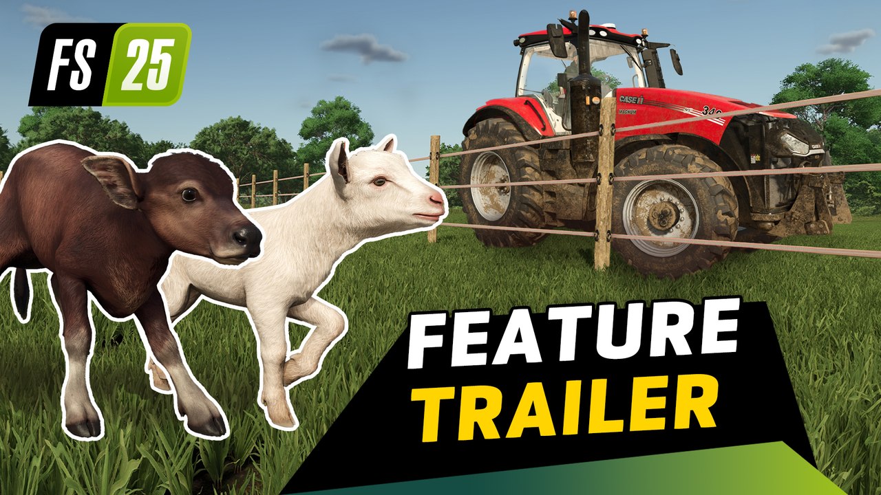 Farming Simulator 25 - Official Gameplay Trailer Showcasing New Features