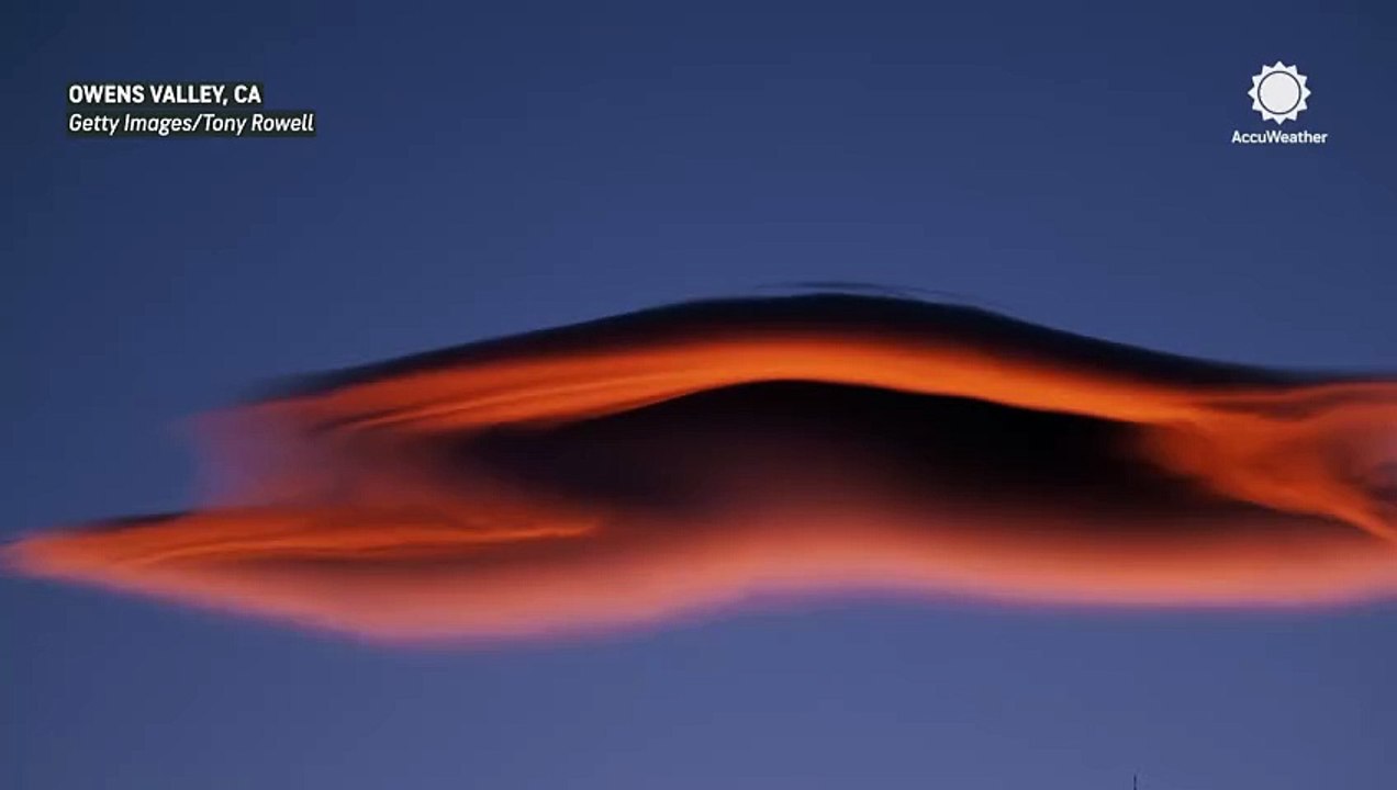 Lenticular clouds: Gentle giants famously mistaken for UFOs