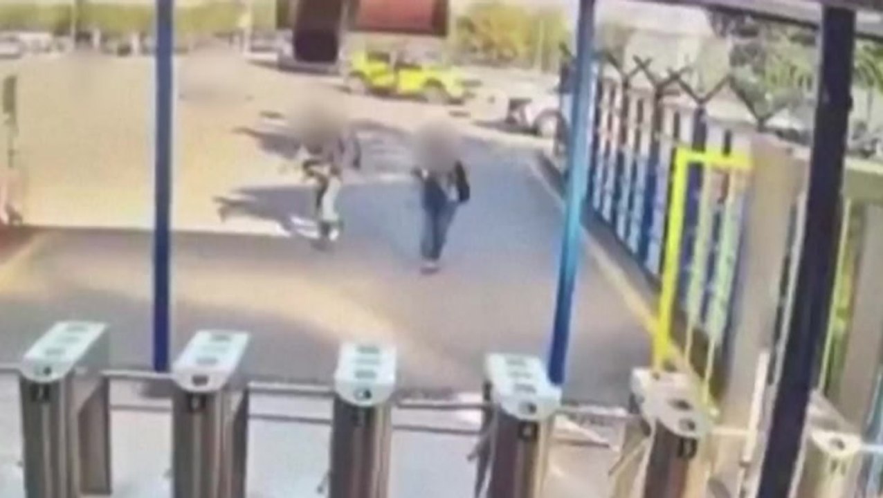 Video shows assailants during terror attack at Turkish aerospace firm