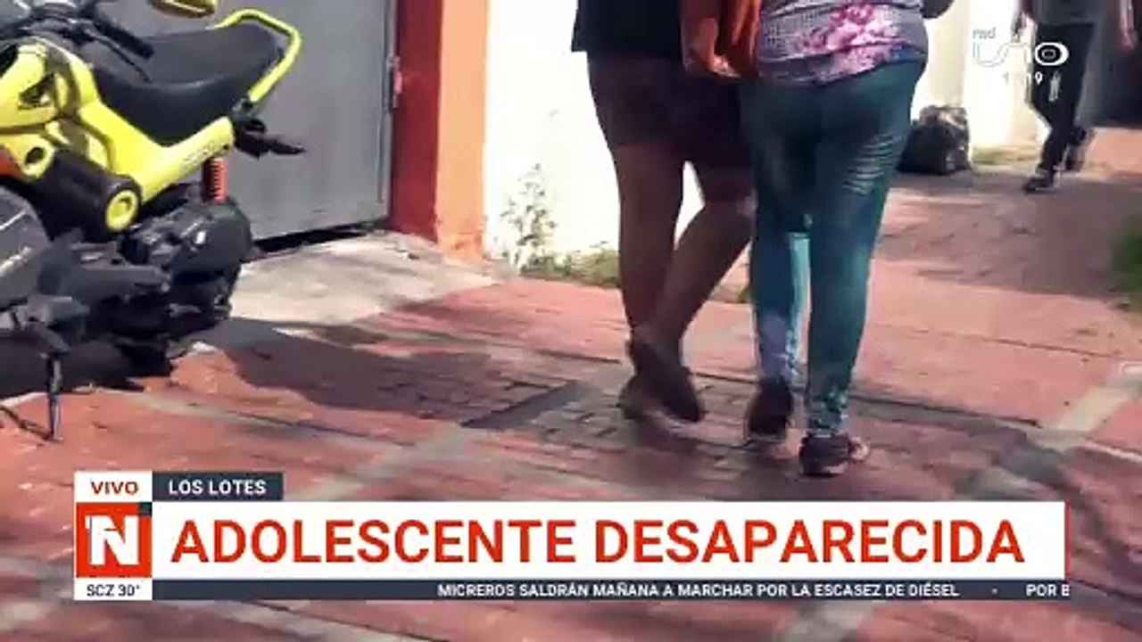 Adolescente desaparecida