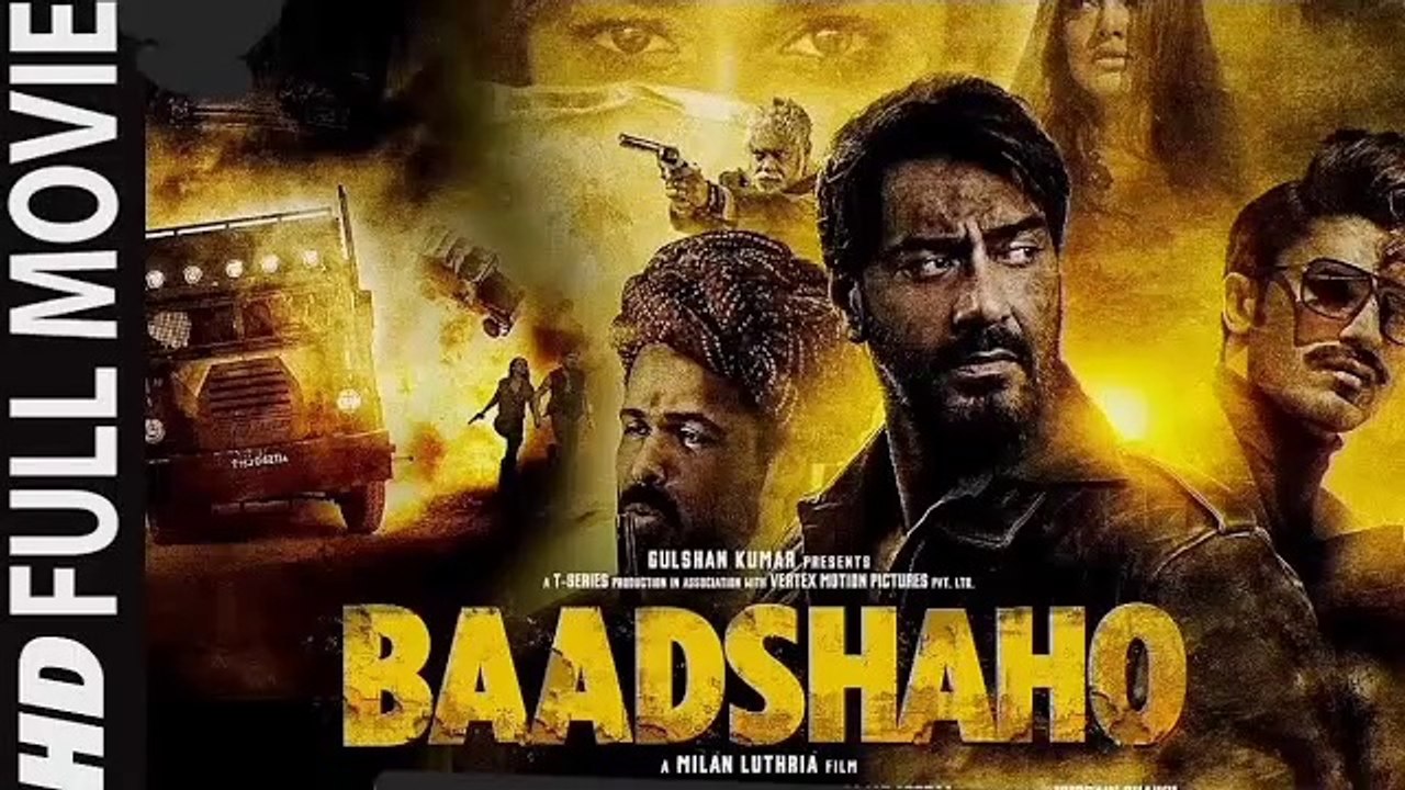 Ajay Devgn ORG print action,thriller, Baadshaho ,hindi movie