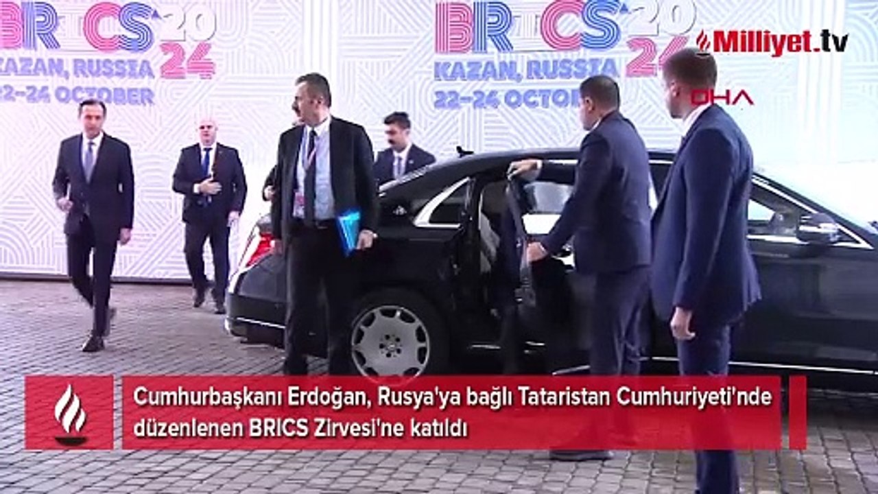 Cumhurbaşkanı Erdoğan BRICS Zirvesi'nde