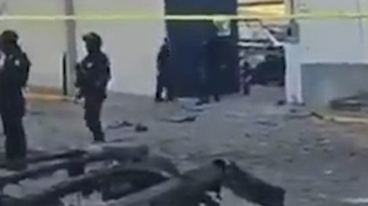 Explosión de coche bomba en Acámbaro