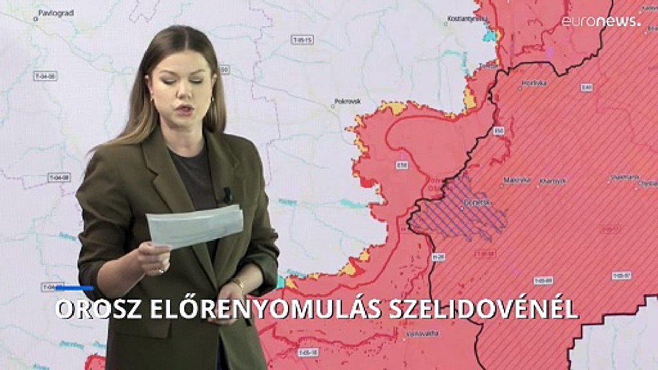 Orosz csapatok nyomulnak be Szelidovéba