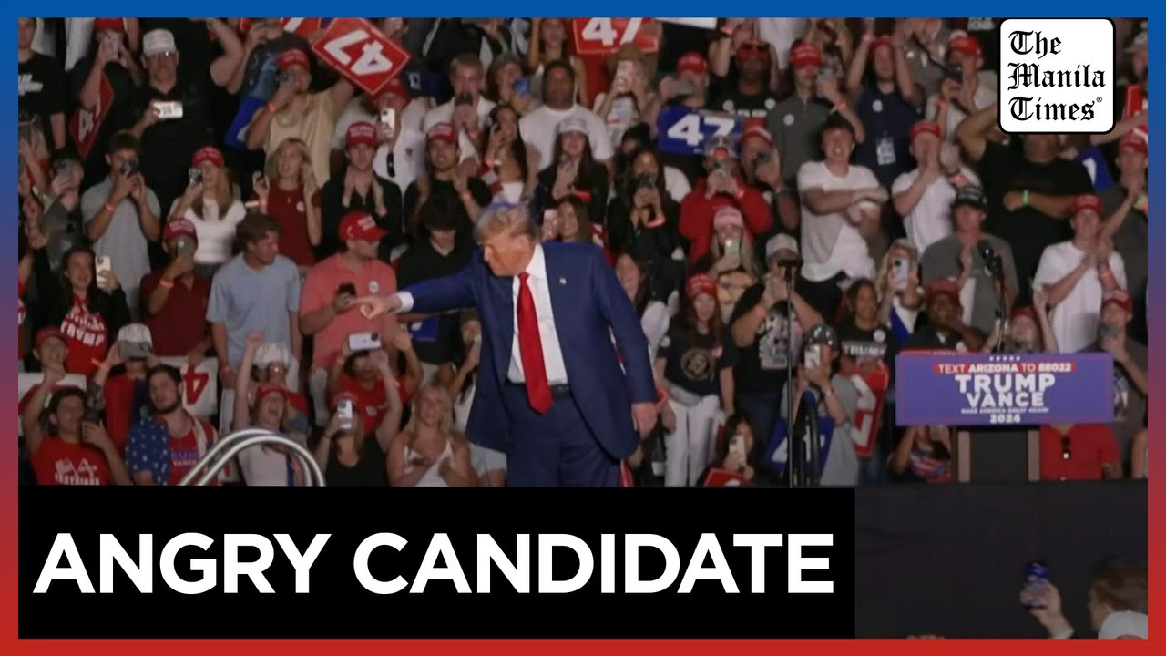 Trump attacks Harris on border policy at Arizona rally