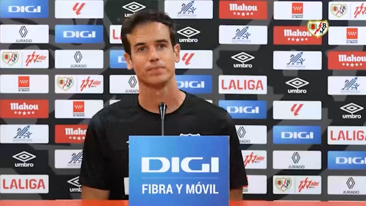 Rueda de prensa Inigo Perez previa al Rayo Vallecano Alaves