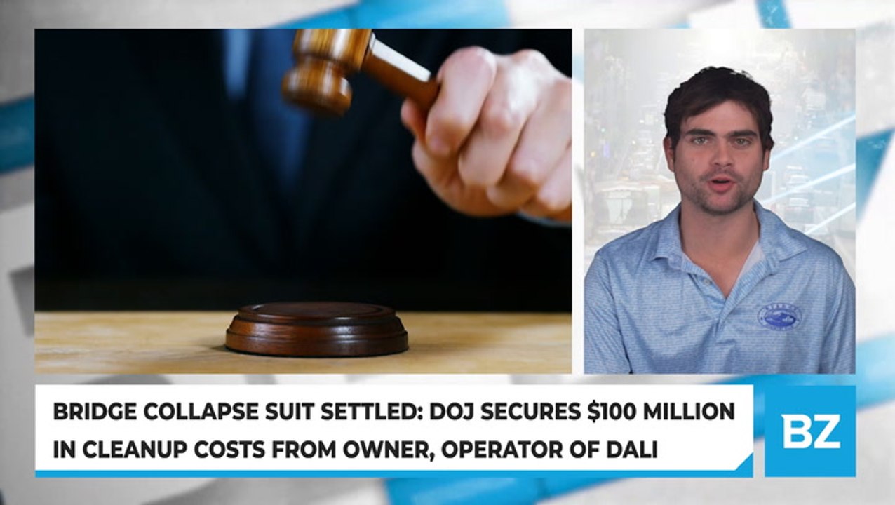 Bridge Collapse Suit Settled: DOJ Secures $100 Million In Cleanup Costs From Owner, Operator Of Dali