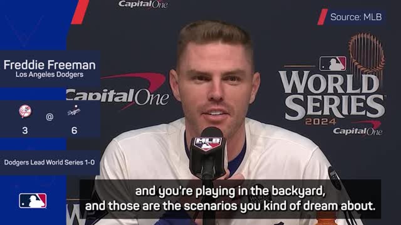 World Series walk-off grand slam a dream come true for Freeman