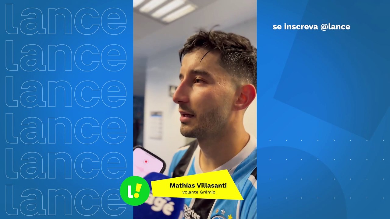 Villasanti destaca vitória do Grêmio