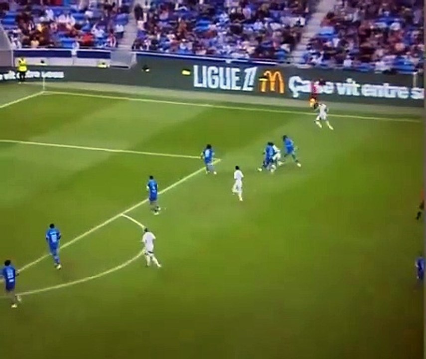 Passe D Benrahma vs Auxerre