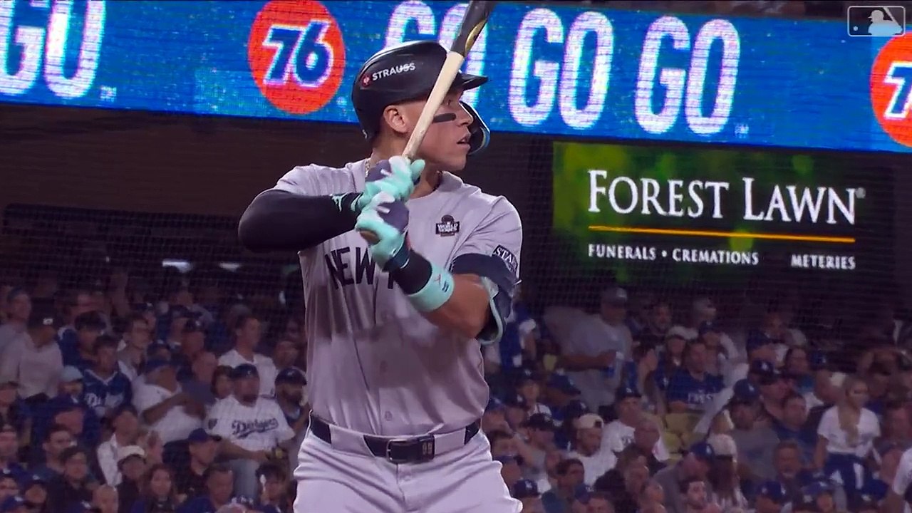 Aaron Judge ponche Juego 2 WS