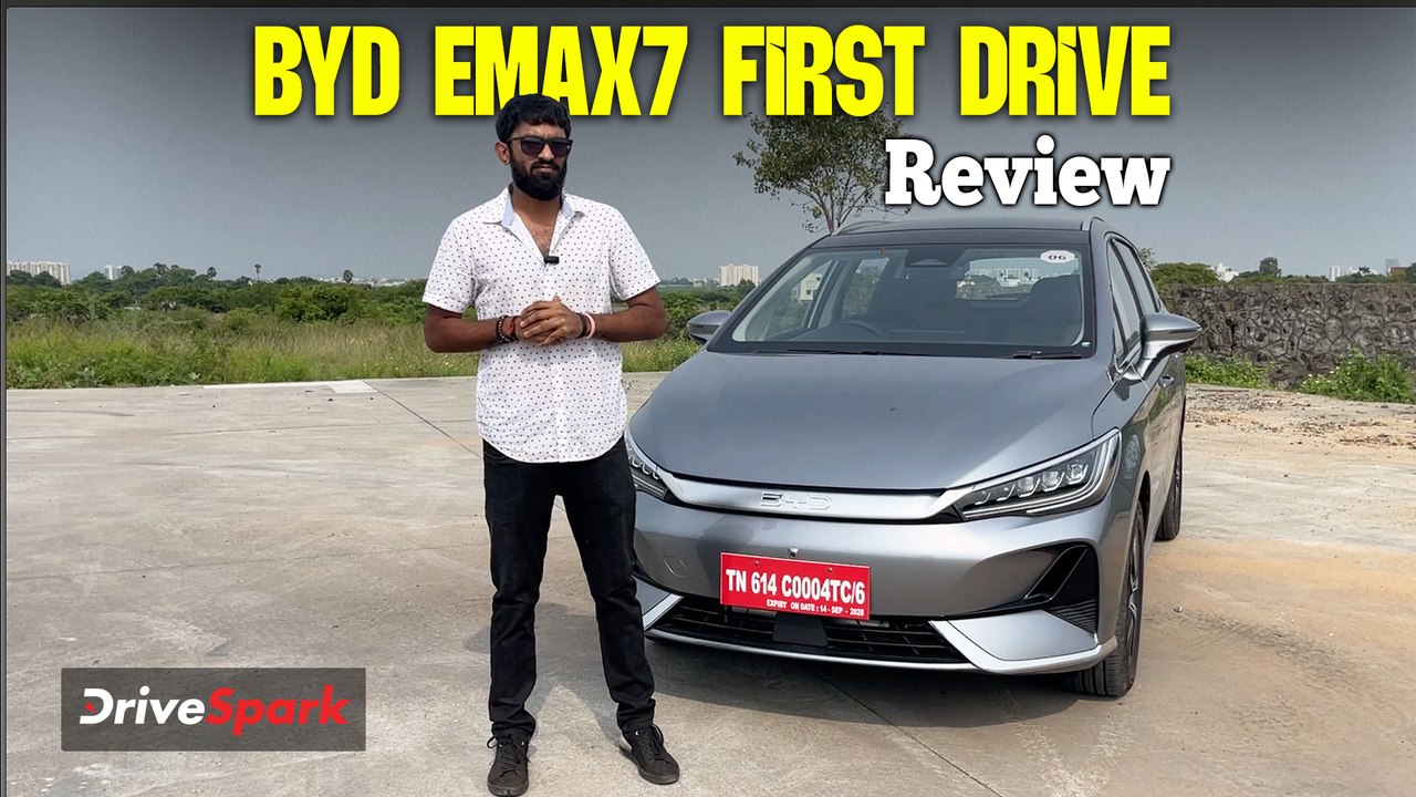 BYD eMax7 First Drive | Plusher Than Before | Vedant Jouhari