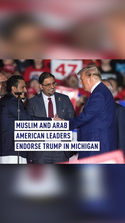 Muslim and Arab American leaders endorse Trump in Michigan