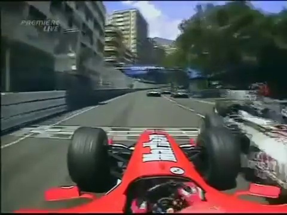 F1 – Michael Schumacher (Ferrari V10) Onboard – Monaco 2004