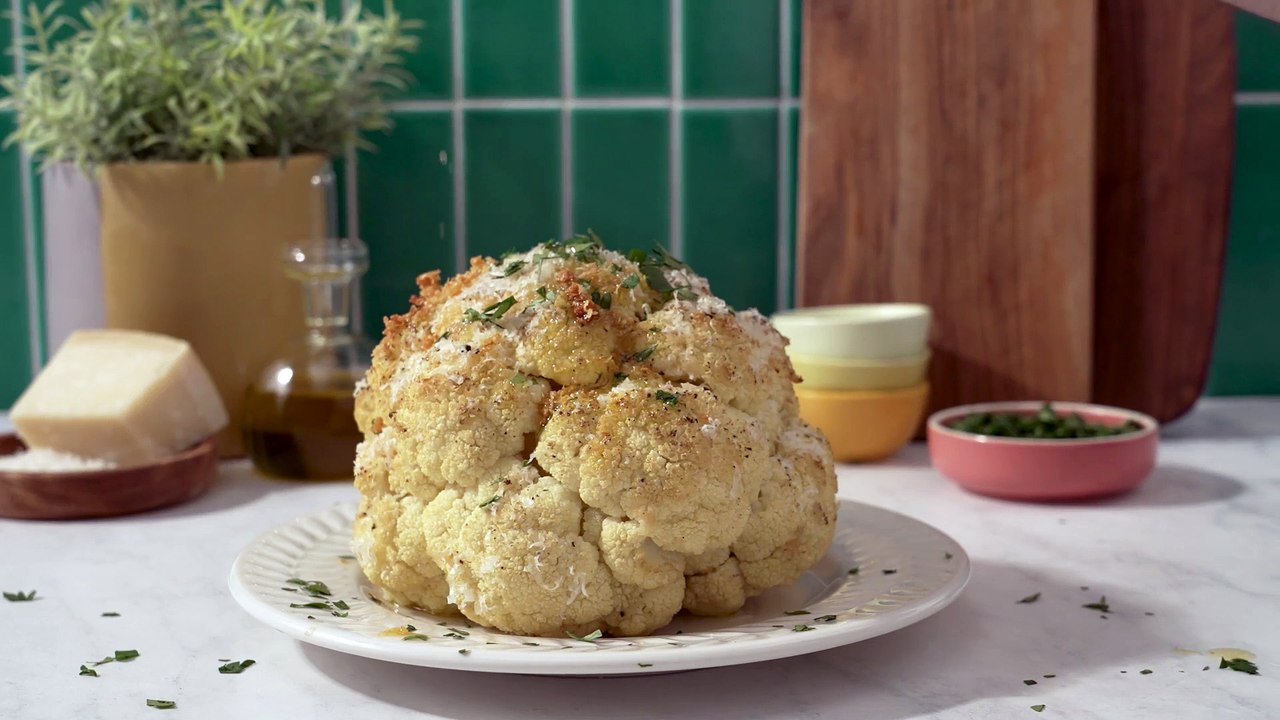 This Whole-Roasted Cauliflower Will Upstage Any Roast Chicken