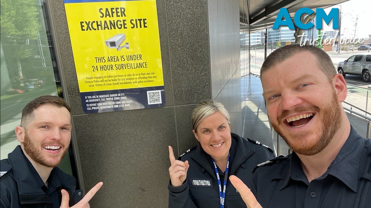 Police create online marketplace safe exchange zones