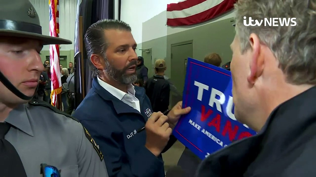 Trump Jr. questions UK ties amid election interference claim