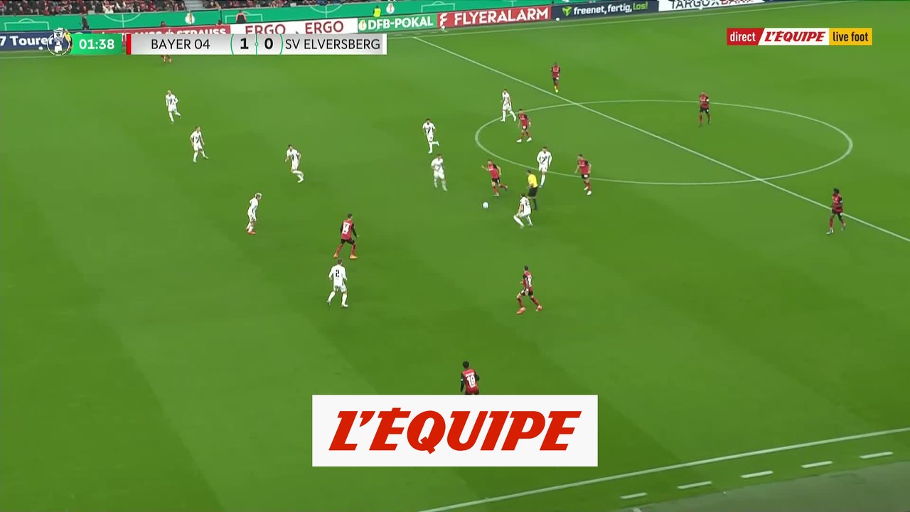 Le but éclair du Bayer Leverkusen au coup d'envoi - Foot - Coupe d'Allemagne